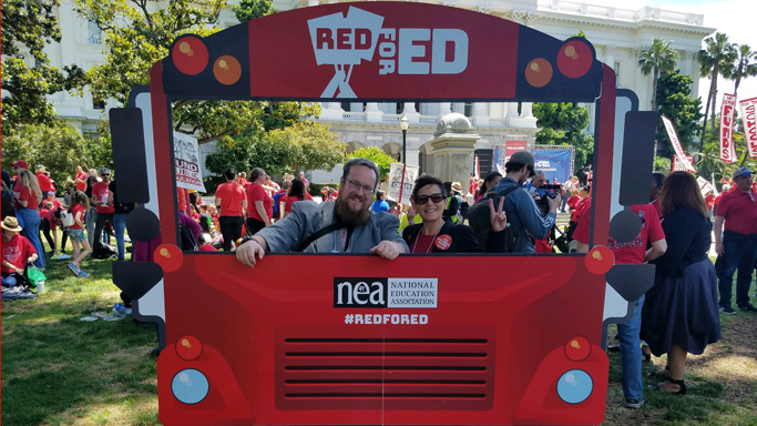 Lobby Day & Red for Ed Rally